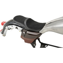 Low Profile Touring Seat — 32 cm (12.5") driver length, 33 cm (13") driver width, Fits Arlen Ness 70-700 tank