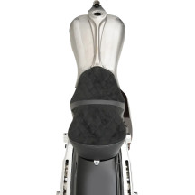 Low Profile Touring Seat — 32 cm (12.5") driver length, 33 cm (13") driver width, Fits Arlen Ness 70-700 tank