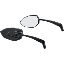 Phantom Mirrors — 70 mm (2-3/4") head, Black anodized