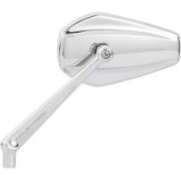 Mini Stocker Forged Mirror — 2-3/4" x 4-1/2", left screw-in, Chrome
