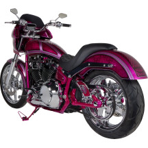 Mini Stocker Forged Mirror — 2-3/4" head, 4-1/2" width, right mount, chrome