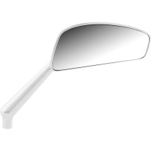 Tearchop Mirror — 52.32 mm H, 117.9 mm W, 102.4 mm stem, Chrome