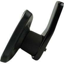 Mirror Drop Down Brackets — black matte, pair