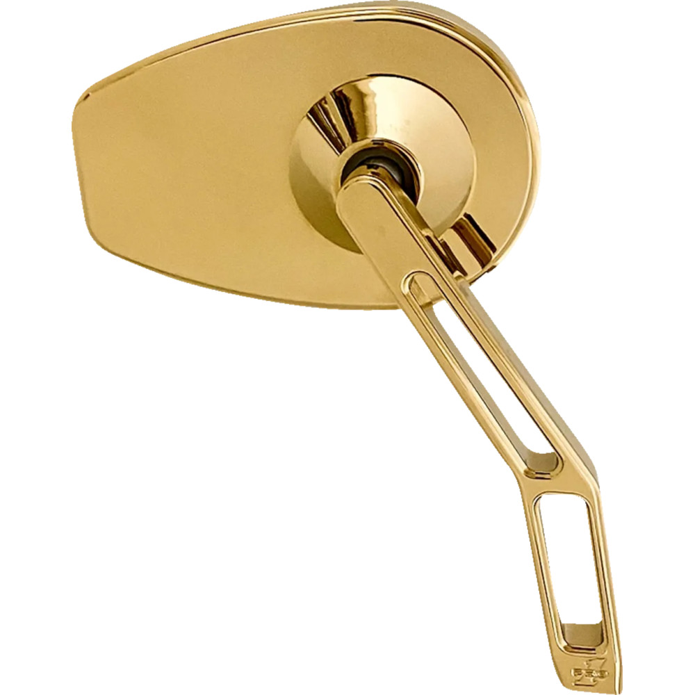 Micro Mirror w/V2 Cut-Out Stem — Clamp-On, 3" x 4-1/2"