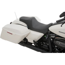 Predator III Seat — 31" overall length, 12" driver width, Black