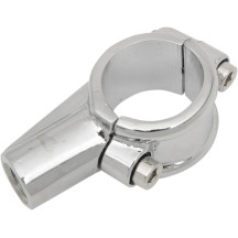 Soporte de espejo para manillar — Para manillares de 1", Cromado
