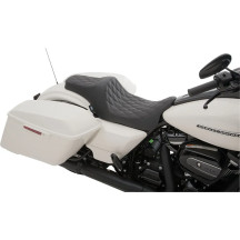 Predator III Seat — 31 in overall length, 12 in driver width, Black