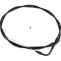 Stealth Series Throttle/Idle Cable — 122 cm (48"), 90° elbow, black