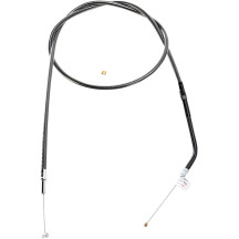 Black Pearl™ Braided Throttle/Idle Cable — 39-7/8" housing, 5" travel