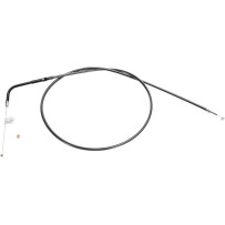 Black Pearl™ Braided Throttle/Idle Cable — Housing length 43-7/8", travel 5", throttle