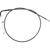 KARBONFIBR Braided Throttle/Idle Cable — Housing 113 cm (44-7/16"), Travel 12.7 cm (5")