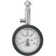 Medidor de presión de neumáticos — 0–60 psi, plateado