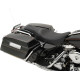 Caballero 2-Up Vinyl Seat — Overall 80.5 cm, Rear 28 cm, Black