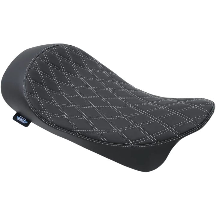 EZ-ON Mount Low-Profile Solo Seat — 33.5 cm width, 59.5 cm length, Black