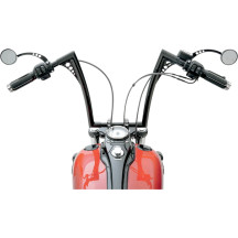 Black Pearl™ Braided Throttle/Idle Cable — 96 cm housing, 12.1 cm travel