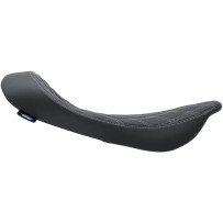 EZ-ON Mount Low-Profile Solo Seat — 12" W, 23-3/4" L, 44 mm, Black, Silver