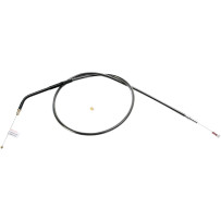 Black Pearl™ Braided Throttle/Idle Cable — 76 cm (30") housing, 12.1 cm (4-3/4") travel, 45° elbow