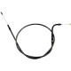 Cable de Ralentí Trenzado Midnight para Manillar — 38–43 cm (15\"–17\"), 141.5 cm carcasa, 11.1 cm recorrido, Negro