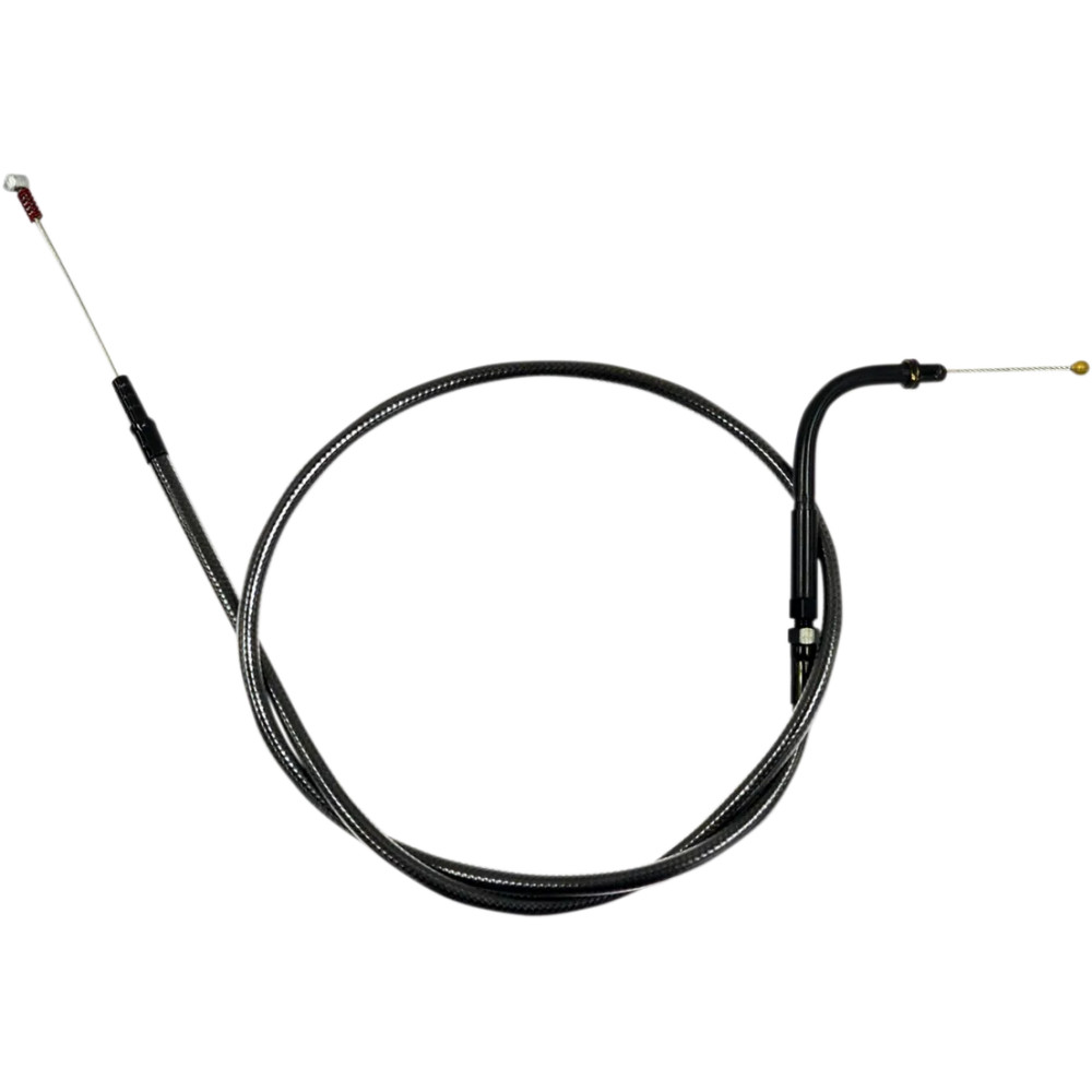 Cable trenzado Midnight para ralentí de manillar — 12" - 14", Negro