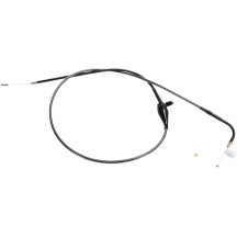 Black Pearl™ Braided Throttle/Idle Cable — 116.5 cm (45-15/16"), Black