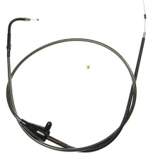 Black Pearl™ Braided Throttle/Idle Cable — 119 cm (46-7/8"), Black