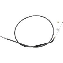 KARBONFIBR Braided Throttle/Idle Cable — 81 cm (31-7/8"), Silver