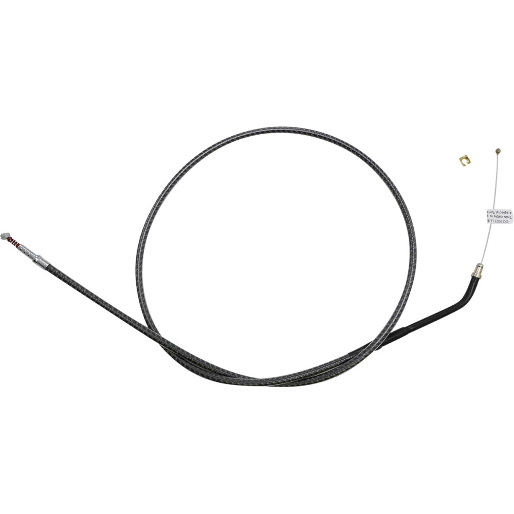 KARBONFIBR Braided Throttle/Idle Cable — 96 cm, Silver