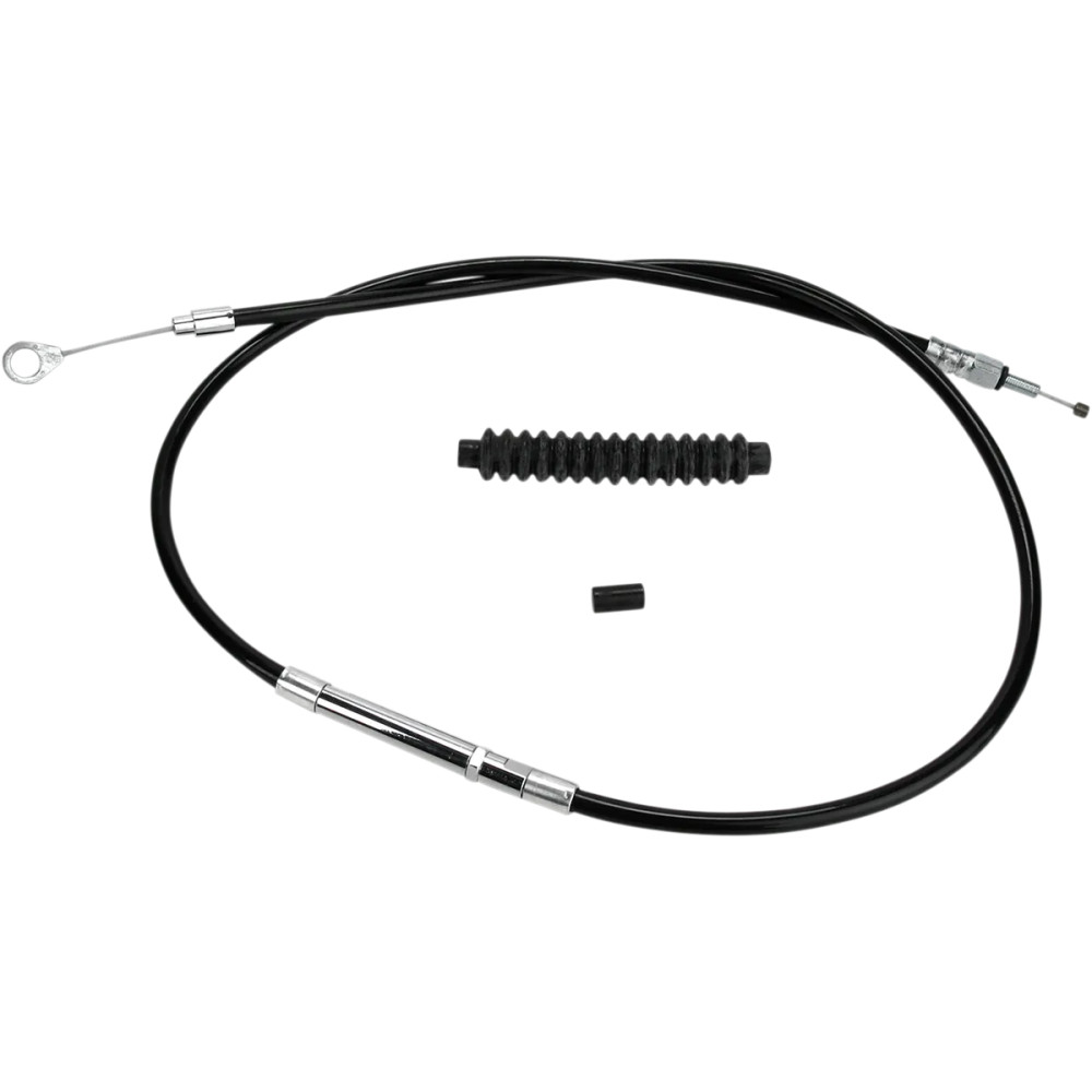 High-Efficiency Black Vinyl Clutch Cable — 53" housing, 65 mm travel