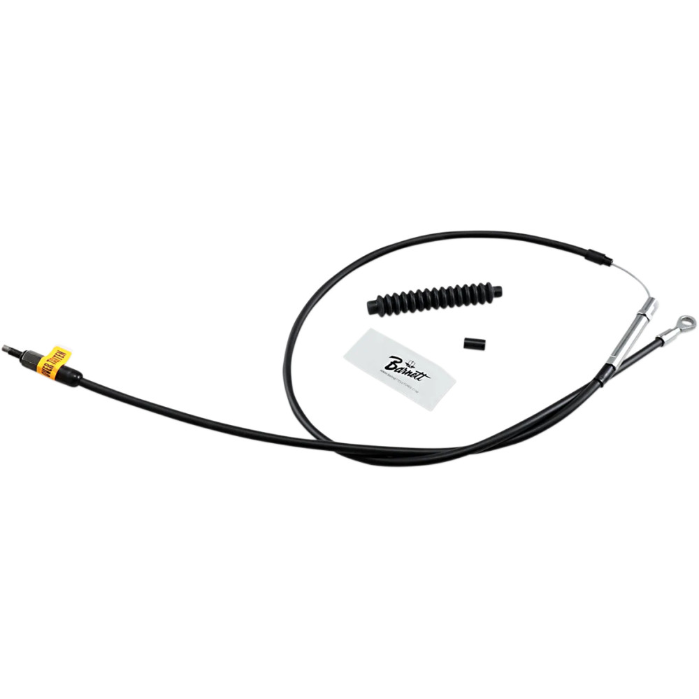 High-Efficiency Black Vinyl Clutch Cable — 145 cm (57"), 65 mm (2-9/16")