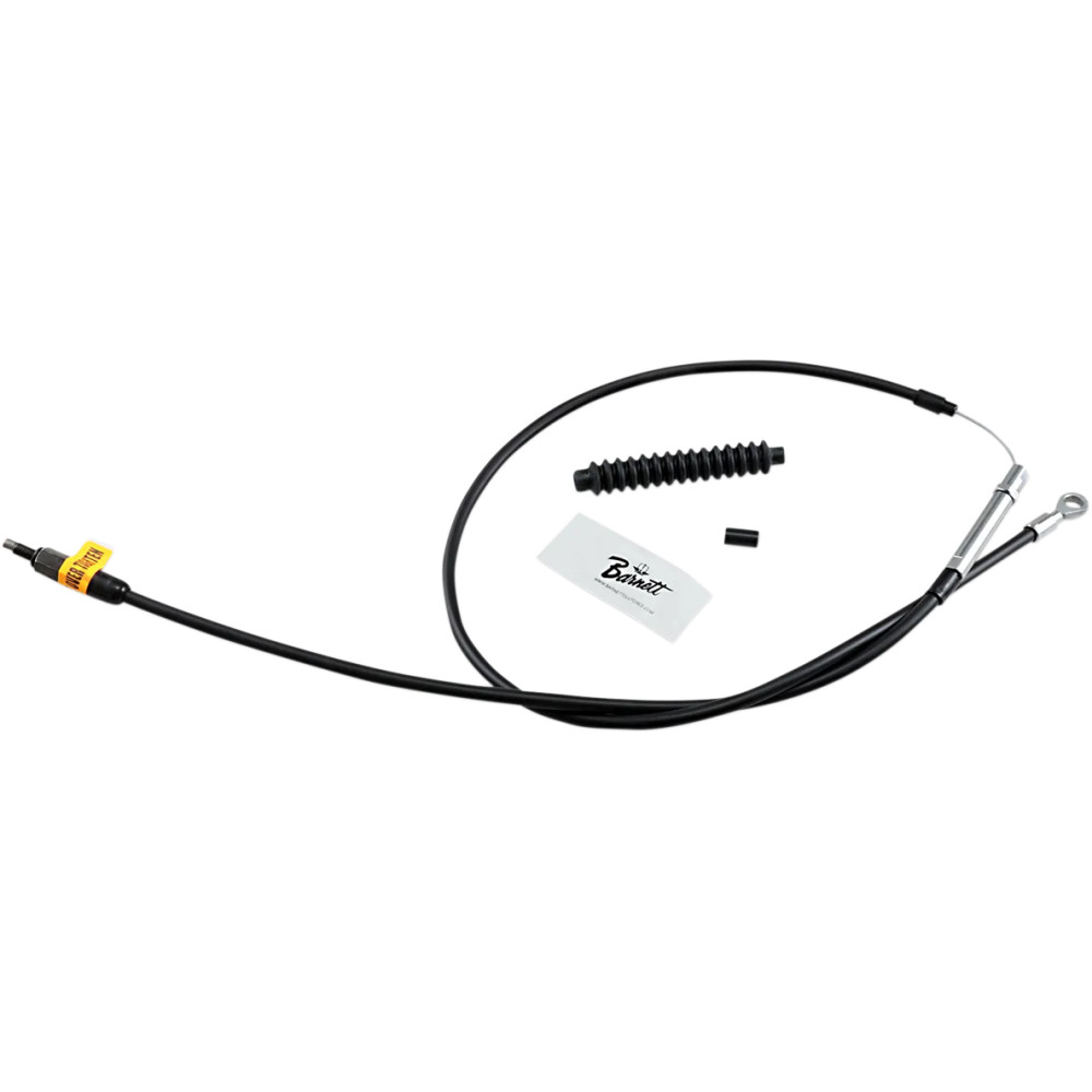 High-Efficiency Black Vinyl Clutch Cable — 159 cm (62.5 in), 65 mm (2.56 in), +15.2 cm (6 in)