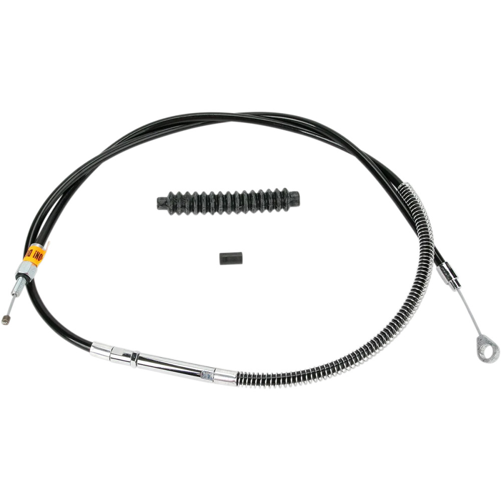 High-Efficiency Black Vinyl Clutch Cable — 150 cm (59"), 65 mm (2-9/16")