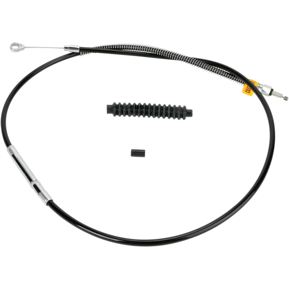 High-Efficiency Black Vinyl Clutch Cable — 157 cm housing, 70 mm travel, black