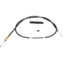High-Efficiency Black Vinyl Clutch Cable — 161.5 cm, 70 mm, Black