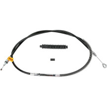 High-Efficiency Black Vinyl Clutch Cable — 158 cm (62-1/4"), 5" travel