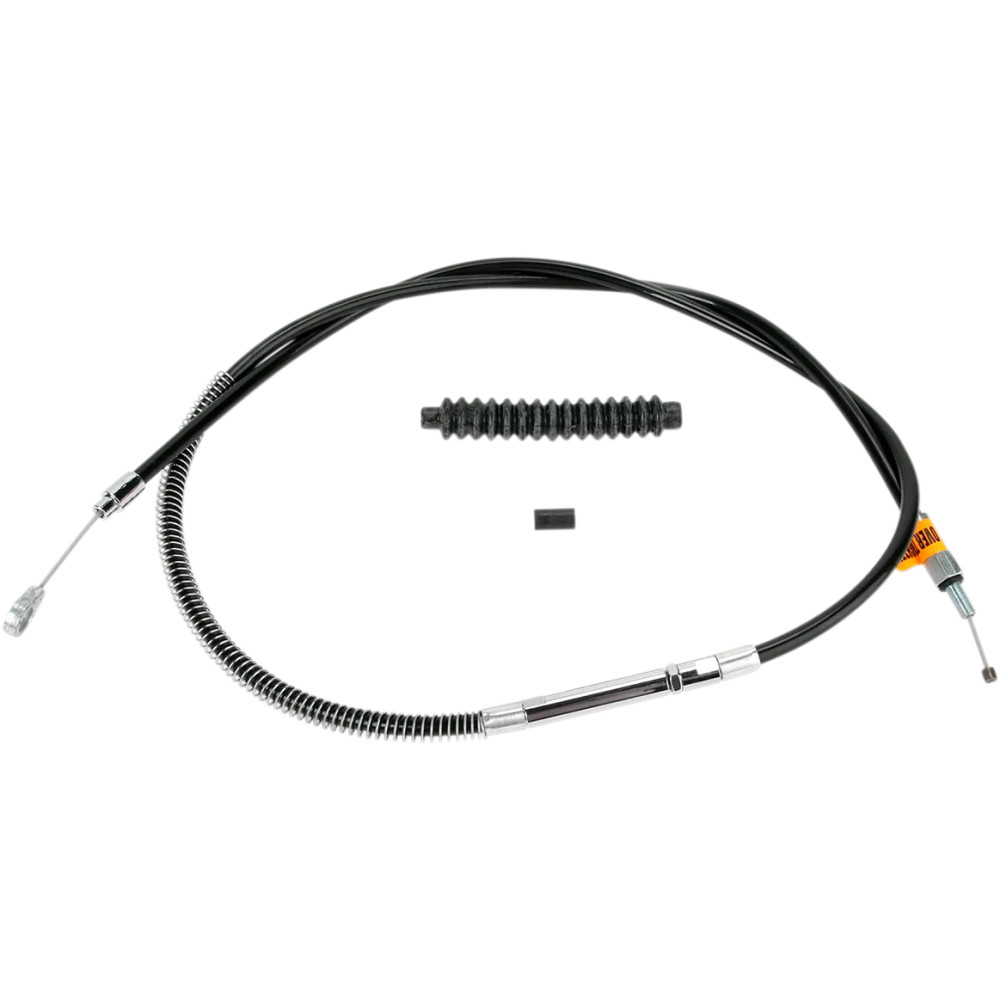 High-Efficiency Black Vinyl Clutch Cable — Black, 153 cm, 70 mm