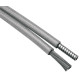 Cable de embrague trenzado Armor Coat de acero inoxidable — 190 cm (74-3/4"), recorrido 70 mm