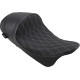 EZ-ON Mount Forward Low Solo Seat — Black, 58.5 cm (23"), excludes '23 FLHXSE/FLTRXSE