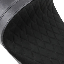 EZ-ON Mount Forward Low Solo Seat — 58.5 cm overall, 35.5 cm rider, 33 cm wide, 14 cm thick, Black