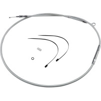 High-Efficiency Braided Sterling Chromite II® Clutch Cable — 68-11/16" housing, 79 mm travel