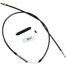High-Efficiency Black Vinyl Clutch Cable — 180.5 cm housing, +15.2 cm