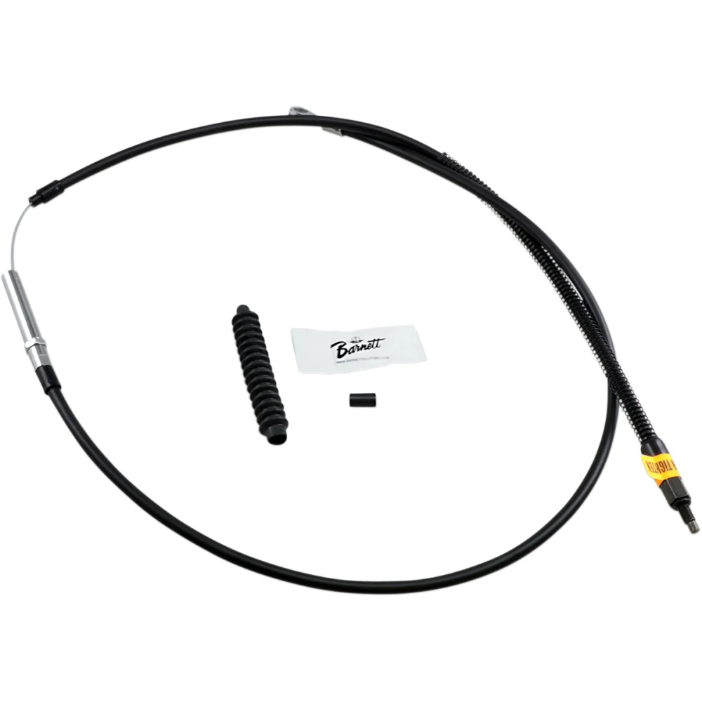 High-Efficiency Black Vinyl Clutch Cable — 160 cm (63"), +15.2 cm (6")