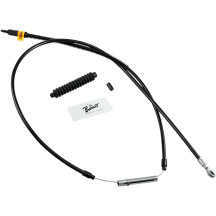 High-Efficiency Black Vinyl Clutch Cable — 68" housing, +6" length