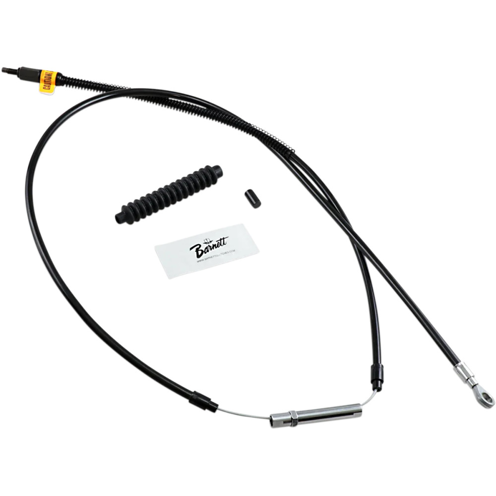 High-Efficiency Black Vinyl Clutch Cable — 68" housing, +6" length