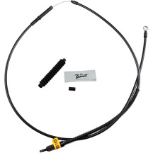 High-Efficiency Stealth Clutch Cable — 177 cm (69-3/4") housing, +15.2 cm (6") size, Black