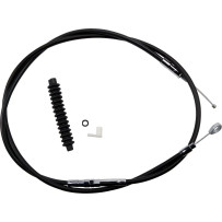 High-Efficiency Black Vinyl Clutch Cable — Housing 72-11/16" , Adjuster 25-7/16" , Travel 3-7/8"