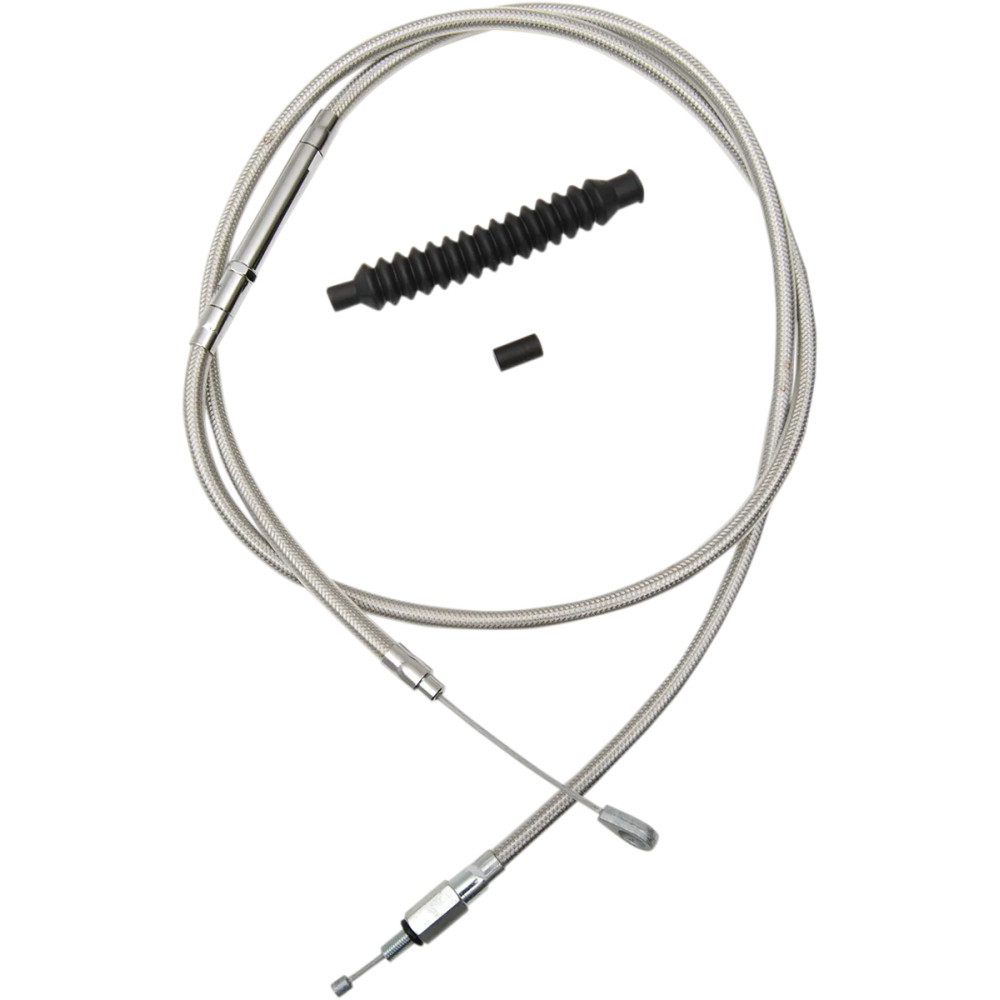 Cable de embrague trenzado de acero inoxidable — Pulido, Ape Hanger y Mini, Altura estándar