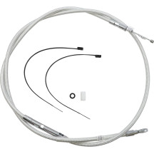 High-Efficiency Braided Sterling Chromite II® Clutch Cable — Housing 69", adjuster 20-3/4", travel 71 mm