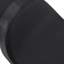Predator 2-Up Seat — Black, 30.5" overall length, fits Drag & most Harley‑Davidson sissy bars