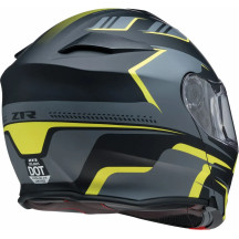 Casco modular Solaris 2.0 Slater — XS, amarillo de alta visibilidad mate