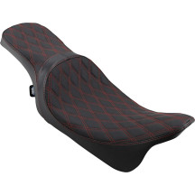 Predator 2-Up Seat — 77.5 cm overall length (30-1/2") , Black, Red